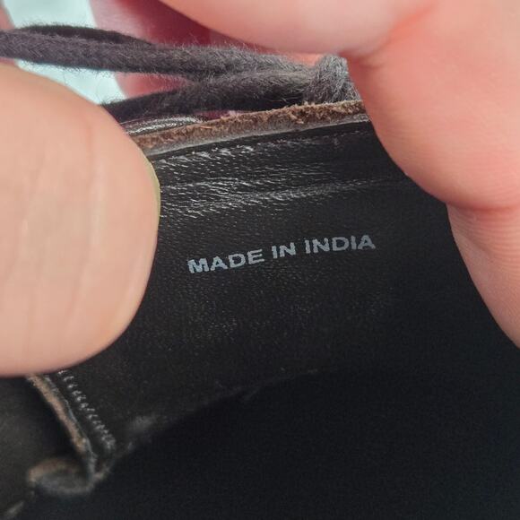 Cole Haan Henry Grand Os Blucher Cap Toe Brown Daily Oxford Dress Shoes Mens 9 M - Picture 12 of 13